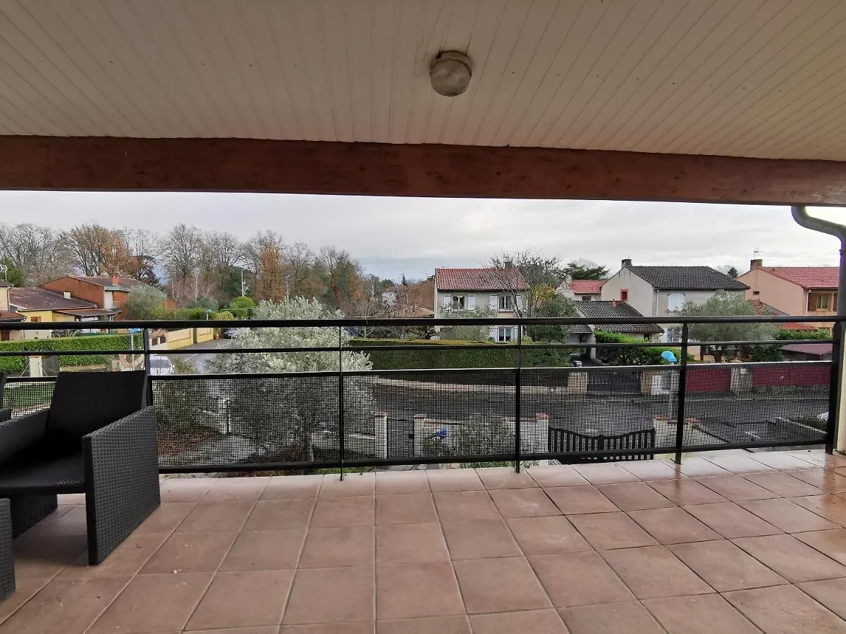 Roques  Beau T4 Lumineux Au Calme, Grande Terrasse 아파트 Roques (Haute-Garonne)